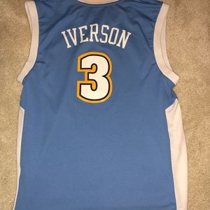 Allen Iverson Denver nuggets jersey